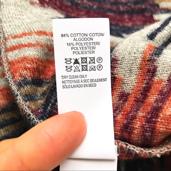 🆕 LUCKY BRAND LOOSE COLORFUL CARDIGAN SWEATER! - Picture 8 of 8